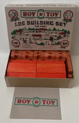 Roy toy wooden log - log, building
