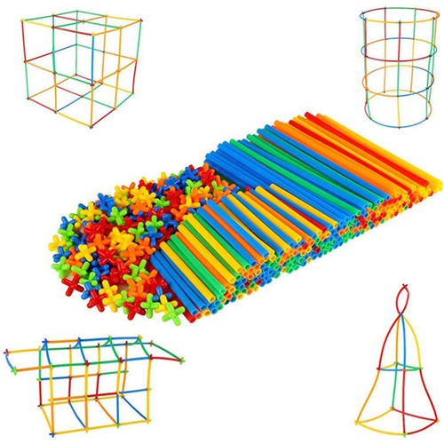 300pcs straw constructor fort - 300pcs,