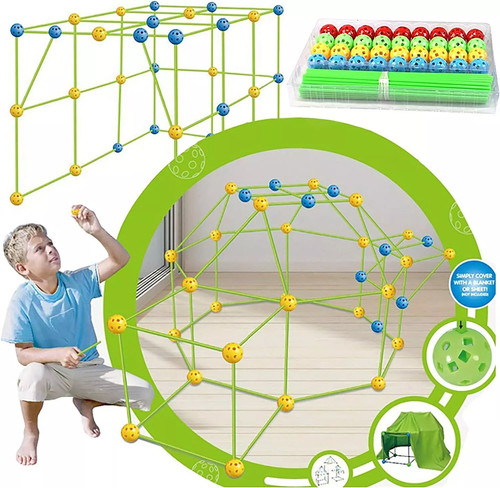 Kid fort building kit - kid,