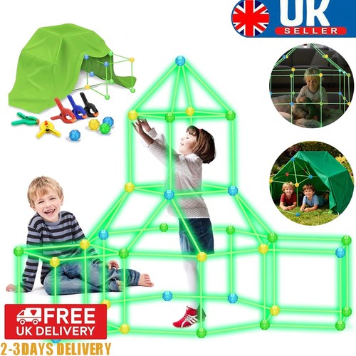 Glow the dark fort building - the,