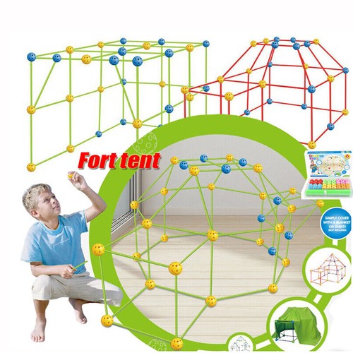 175pcs diy fort building build - fort,