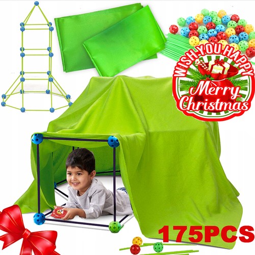 175pcs kids construction fort - kids,