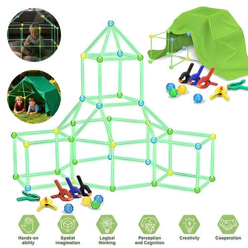 Fort building kit den - den,