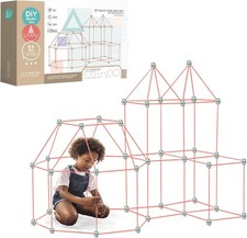 130 Pieces DIY Fort building
