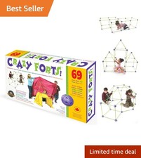 Versatile 69-Piece Fort Kit