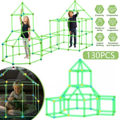 130pc kids construction - construction, fort