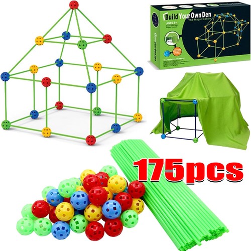 175pcs diy fort - fort, building