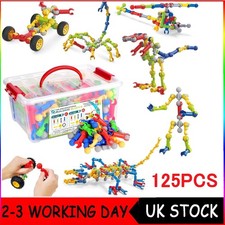 125Pcs Construction Building
