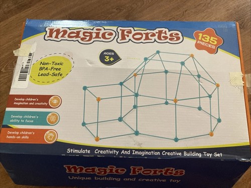 Magic fort used instructions - used, w/instructions