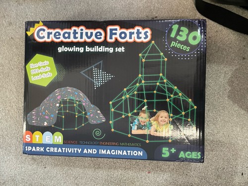 Kids creative forts 130 piece - forts, 130-piece