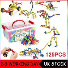 125Pcs Construction Building